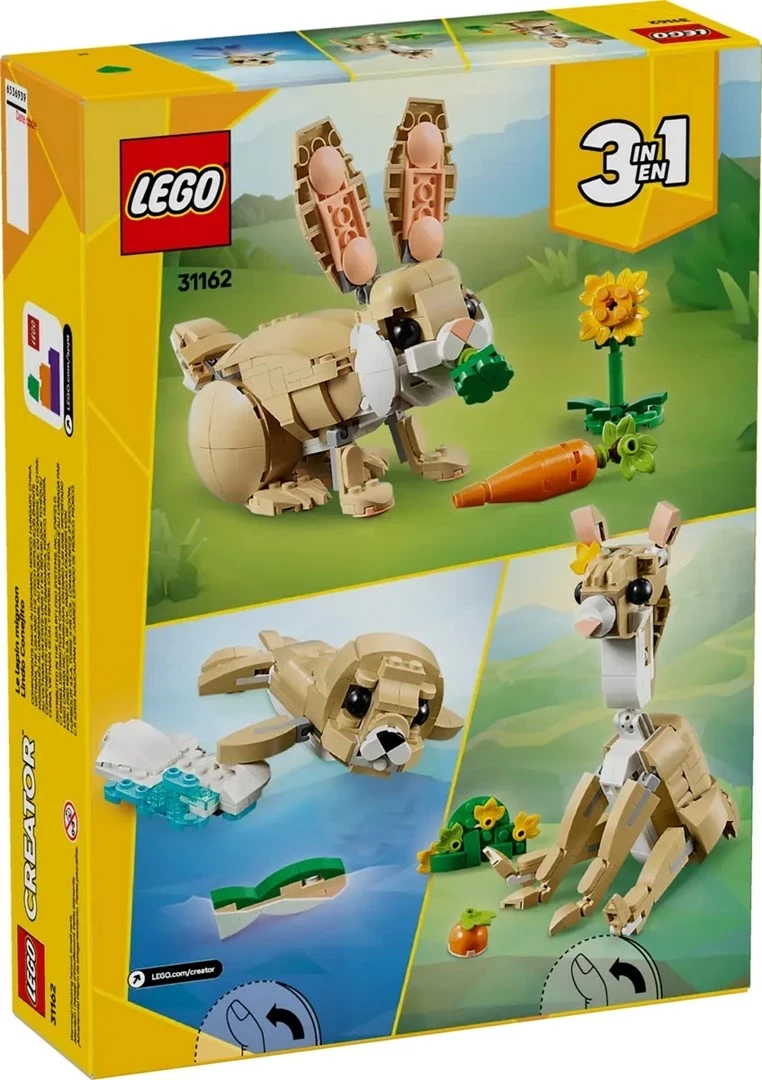 Lego Creator 3-in-1 31162 Lepurush i Lezetshëm