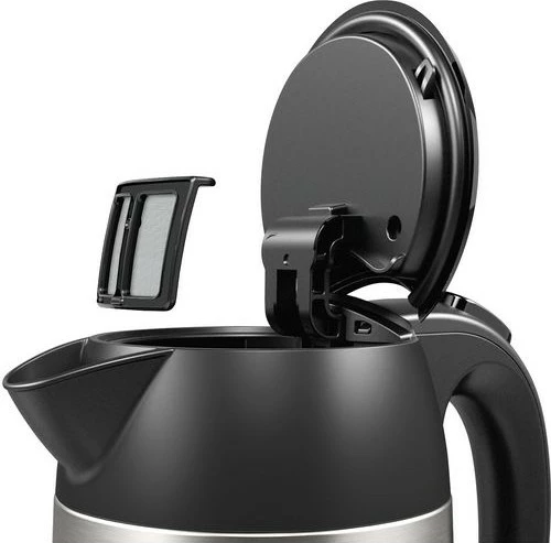 Çajnik Bosch TWK3P420, 1.7 L, 2400 W, Inox, E zezë