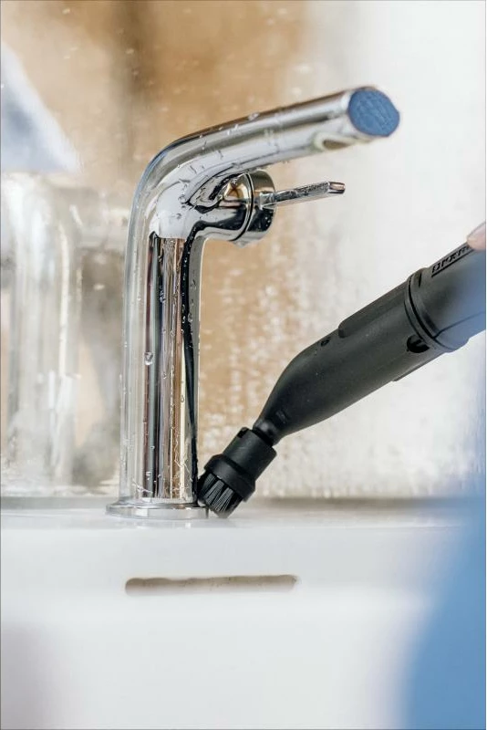 Pastrues me avull, Kärcher, SC 5 EasyFix Iron Plug (1.512-660.0), presion 4.2 bar, rezervuar i heqshëm, bardh e zi, set aksesorësh