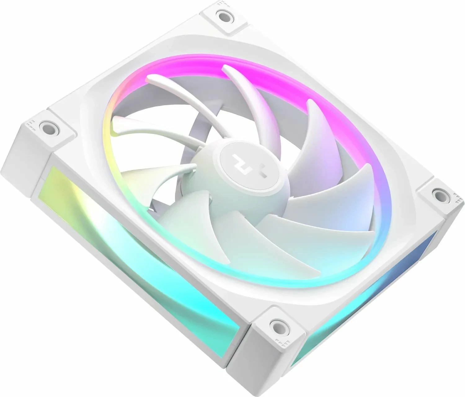 Ventilator për kasë PC Deepcool FL12 (R-FL12-WHAPN1-G) 120mm ARGB Gen2 PWM, 1 copë, i bardhë