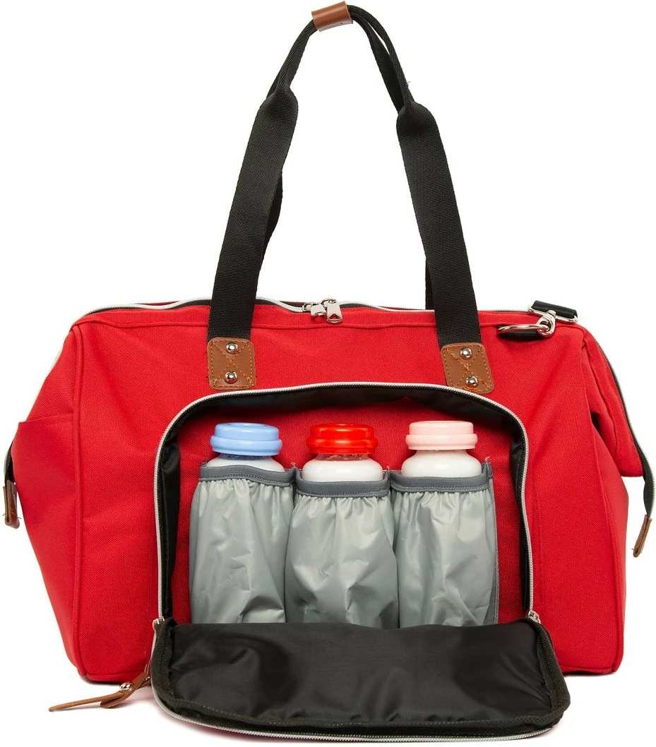 Çantë për pelena, Zoozie Bags, e kuqe, 2154 - 32136