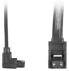 Kabllo Lanberg SATA DATA III, 90", 0.5,, zezë