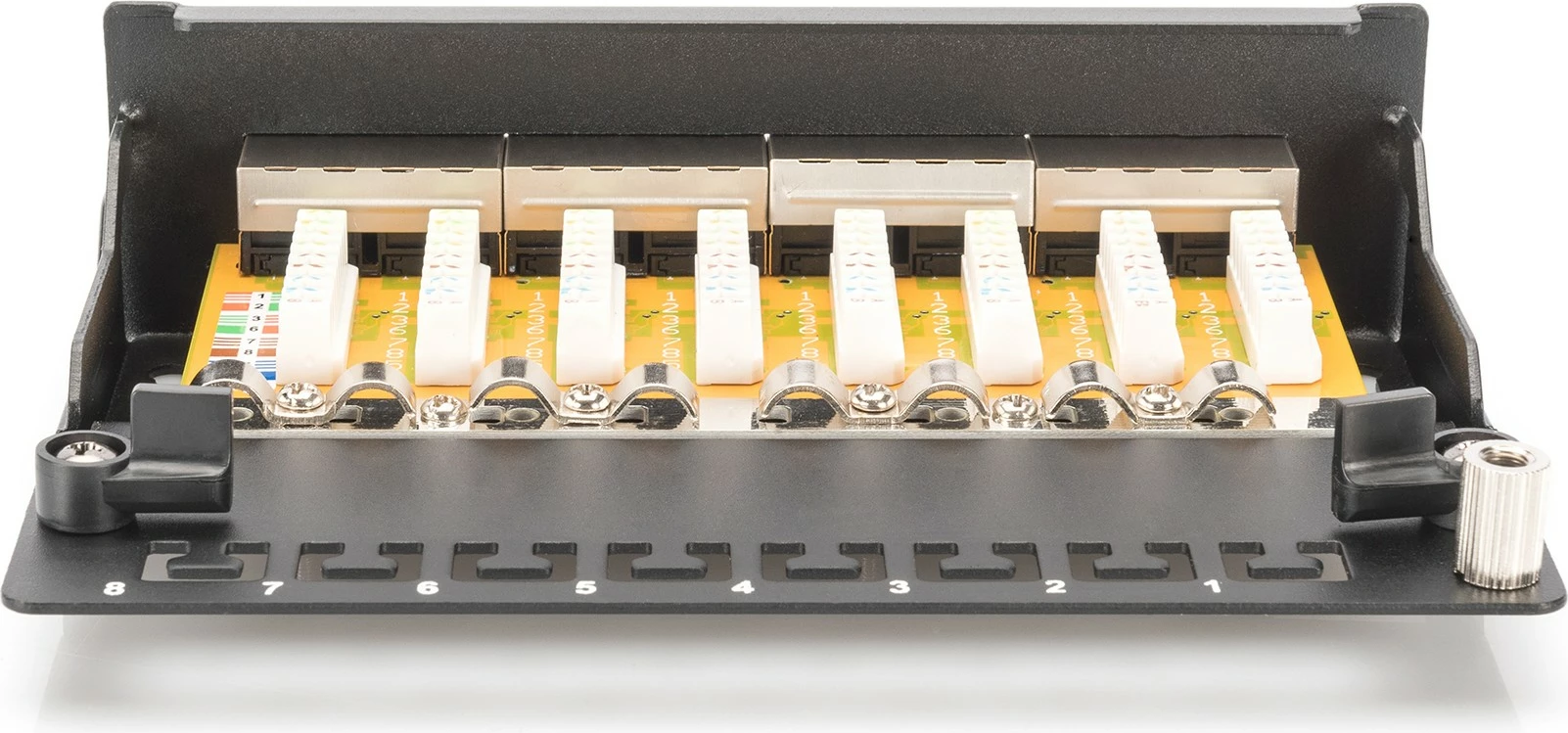 Patchpanel Digitus 8-port Cat6 i zi