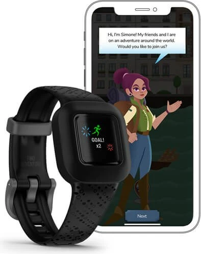 Smartband Garmin Vivofit Jr. 3, 1.4 cm, i zi