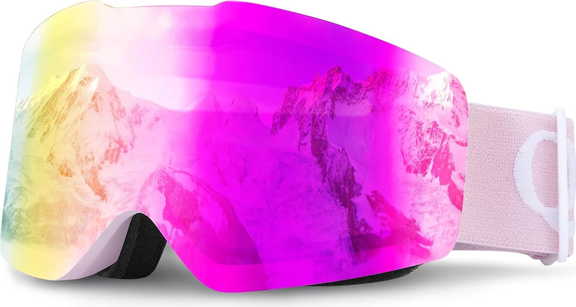 Syze skijimi Qunature Pink pa kornizë, Rozë