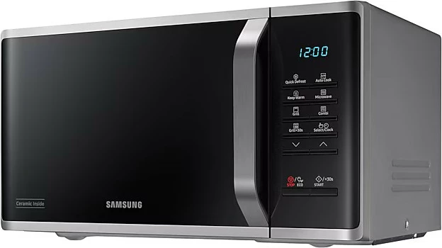 Mikrovalë me grill Samsung MG23K3523AS, argjendtë/zezë