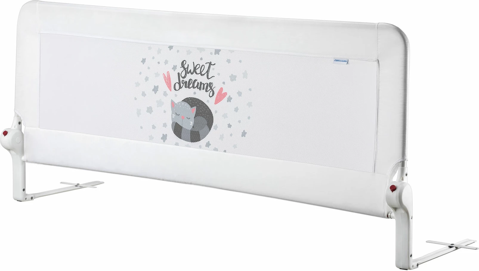 Parmak i bardhë sigurie për shtrat, Evila Originals, Kedicik, 150x65x2cm