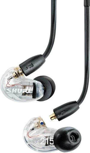 Kufje in-ear Shure AONIC 215, kabllo 3.5mm (transparent)