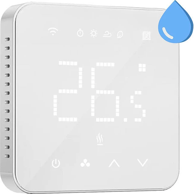 termostat smart WiFi Meross MTS200BHK(EU) HomeKit, 5-35°C, i bardhë, set 1 copë