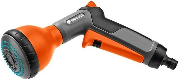 Spërkatës uji GARDENA Classic Multibrause, me rregullim të rrjedhës, portokalli/gri/zi