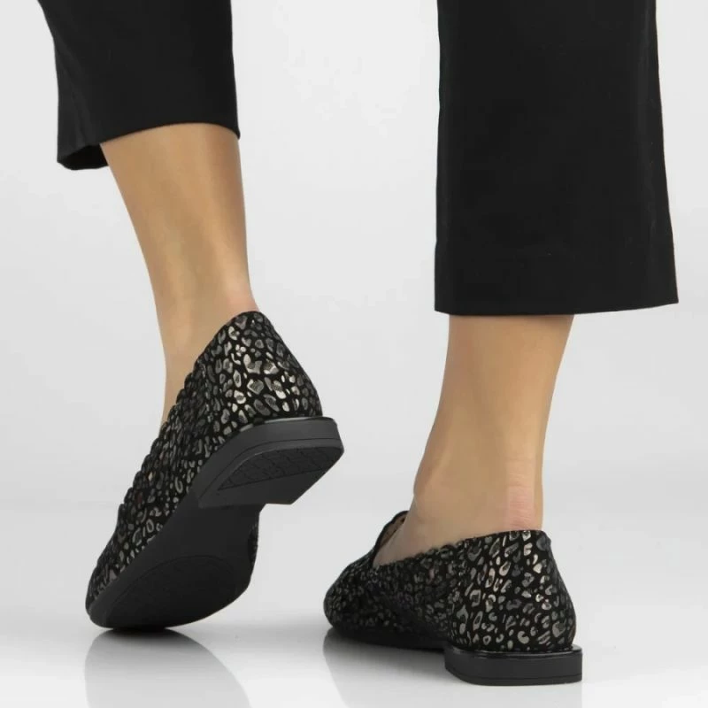 Këpucë të ulëta femra Filippo DP7710, të zeza