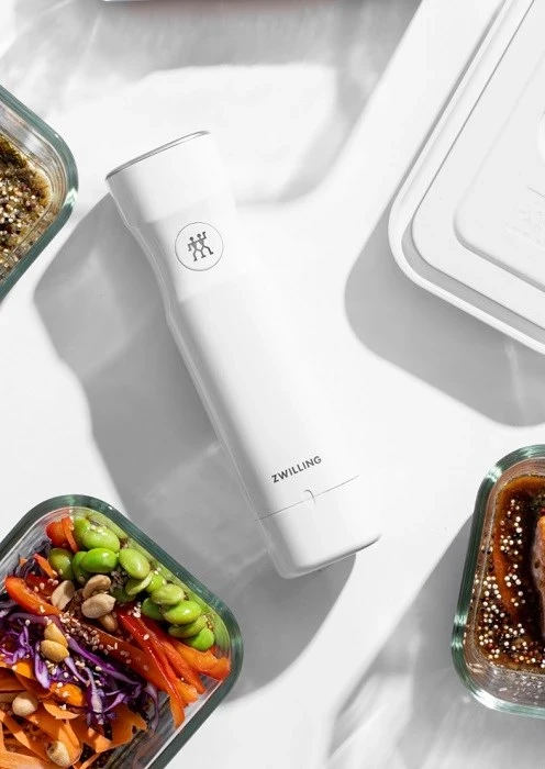 Pompë me vakum Zwilling Fresh & Save, 19 cm, e bardhë