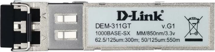 Transceiver SFP, D-Link, DEM-311GT, 1Gbps 1000BASE-SX, MM 850nm deri 550m