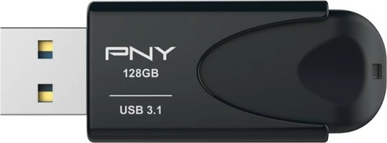 Pendrive PNY Attaché 4, 128GB, USB 3.1, e zezë