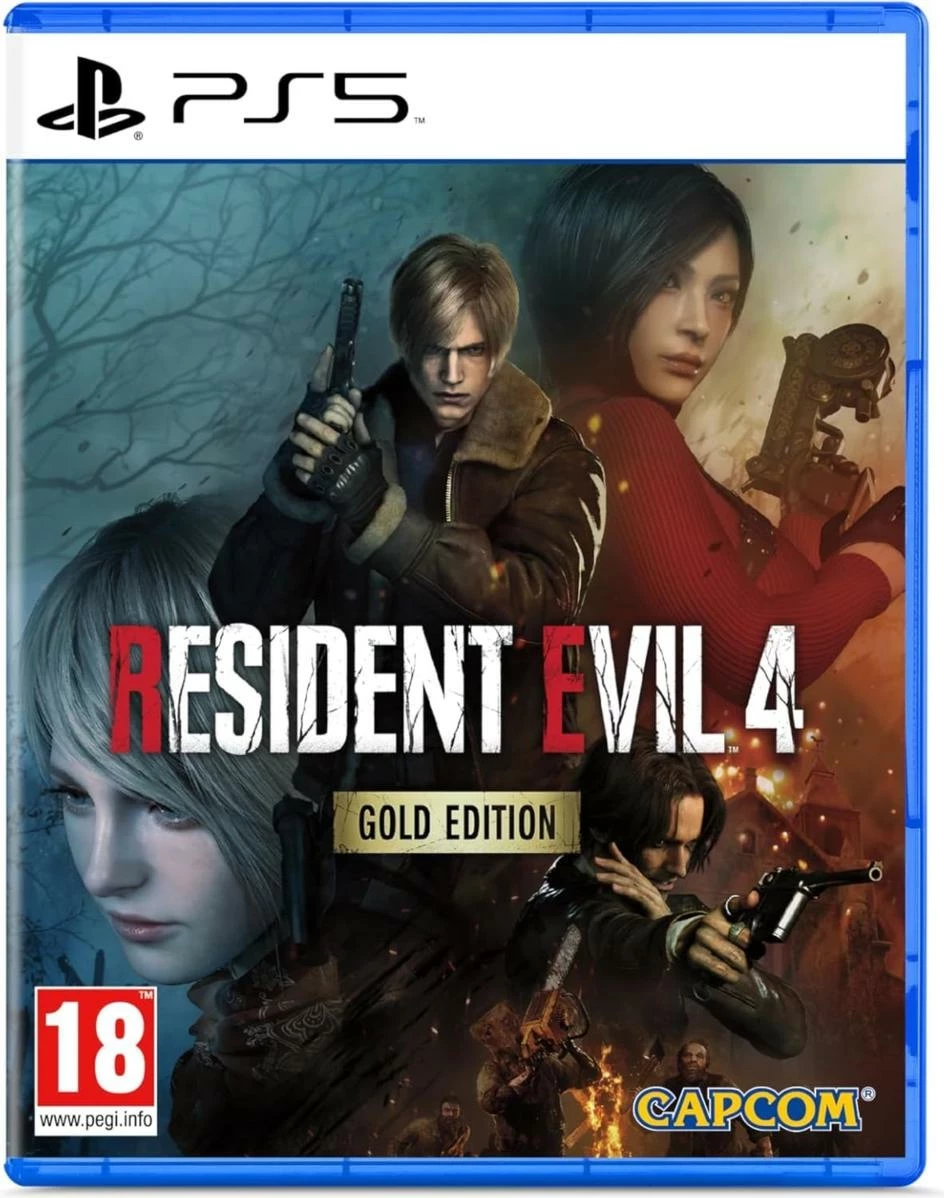 Lojë PS5 Capcom Resident Evil 4 Remake Gold Edition