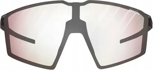 Syze dielli sportive Julbo EDGE, L, e zezë/portokalli