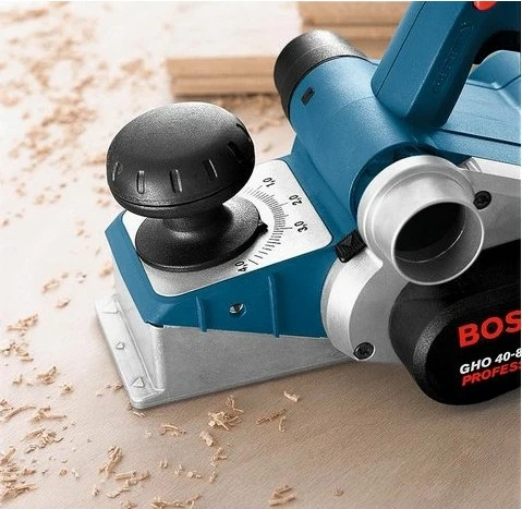 Rrafshues Bosch GHO 40-82 C Professional, 14000 RPM, 8.2 cm, AC, Zi, Kaltër, Argjendtë