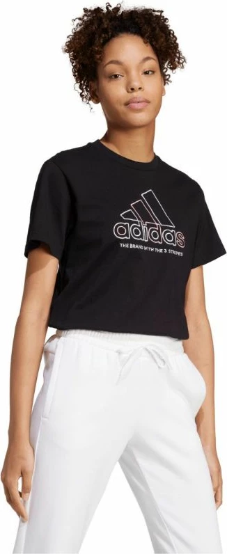 Maicë adidas femra, e zezë