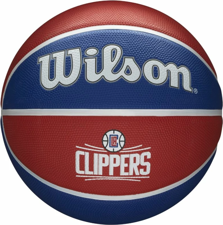 Top basketbolli Wilson, modeli NBA Team Los Angeles Clippers, për meshkuj dhe femra, ngjyrë e kuqe
