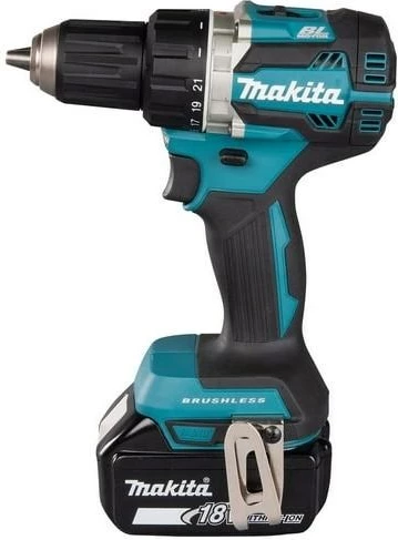 Shpuese/vidhosëse me bateri MAKITA DDF484RTJ, 18V, 5Ah, 2 bateri, Blu