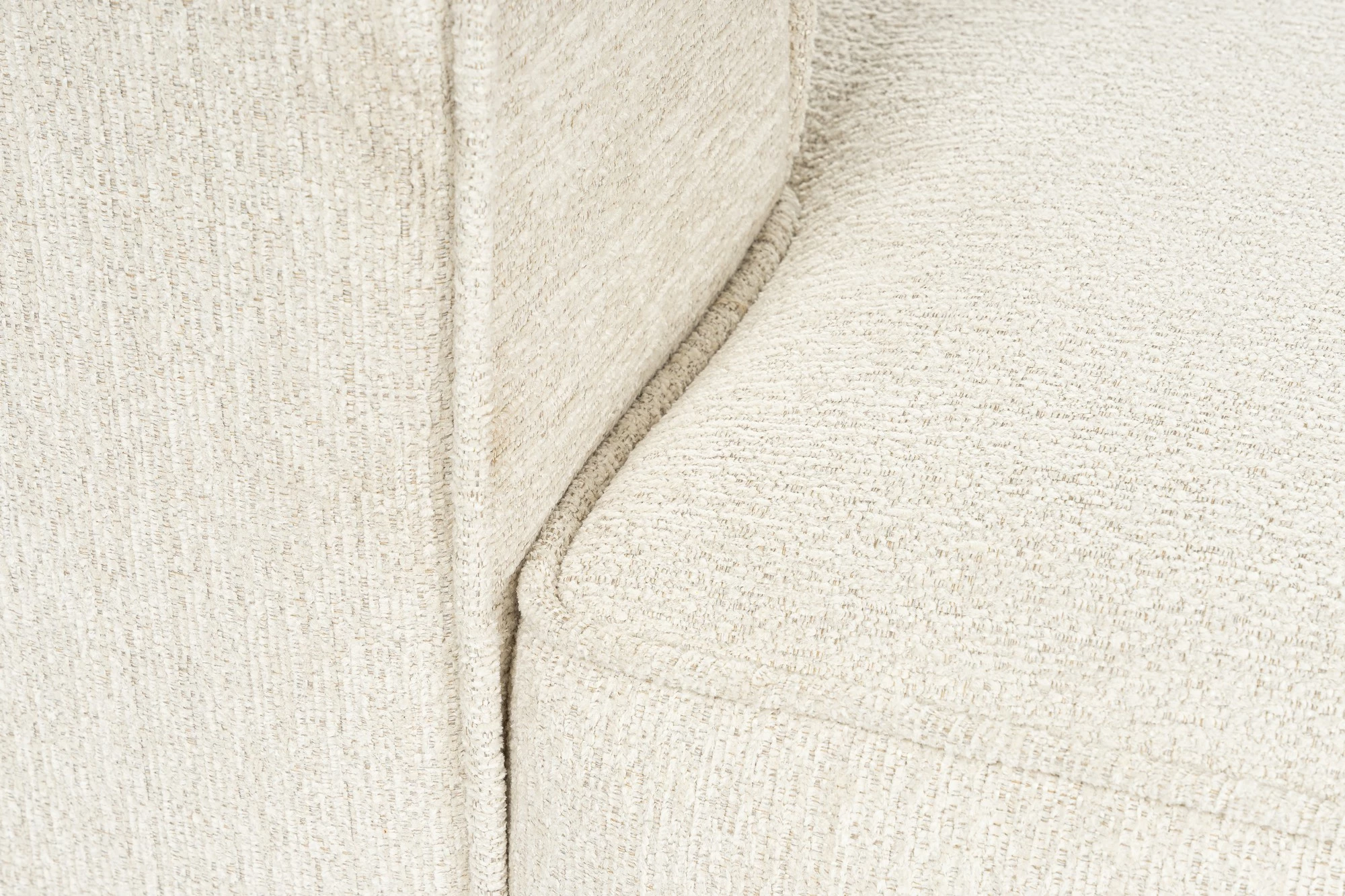 Kënd-sofë Atelier del Sofa, More M (M4-M1-M1-M7), ngjyrë krem, shndërrohet në shtrat