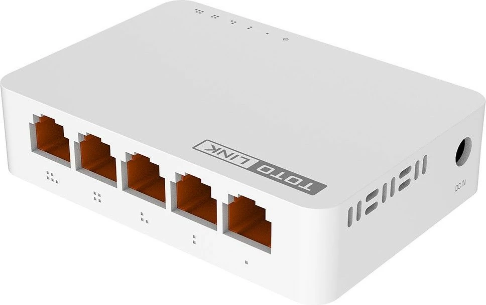 Switch Totolink S505G-V3, 5 porta, Gigabit, i bardhë