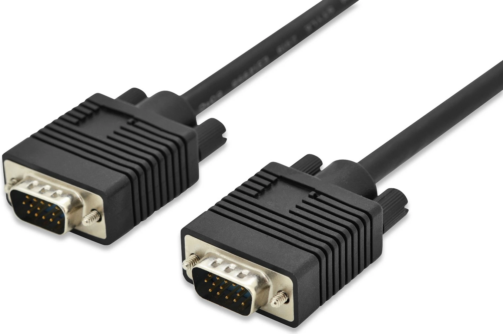 Kabllo VGA Digitus, 5m, mashkull-mashkull, e zezë