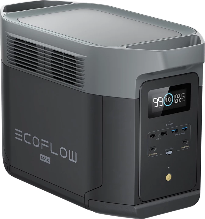 Stacion portativ energjie EcoFlow DELTA 2 Max, 2048 Wh, i zi