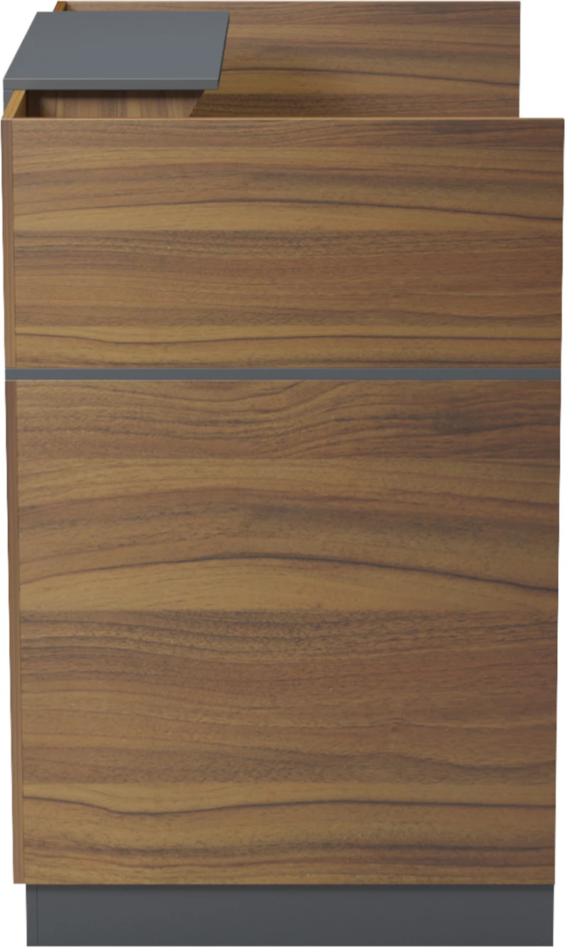 Banak recepsioni profesional BARRY, ngjyrë arrë/gri, FH2152.03, 120x70x110cm
