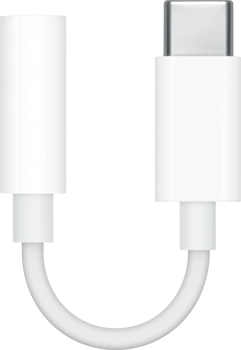 Adapter Apple USB-C në 3.5mm, i bardhë