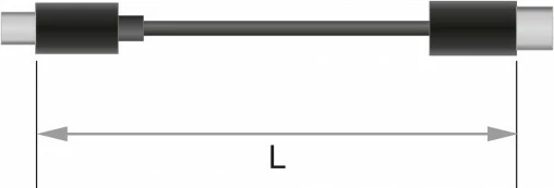 Kabllo HDMI në DVI-D DeLOCK 85584, 2m, gold plated