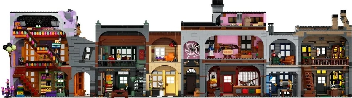 Set LEGO Harry Potter 75978 Diagon Alley, 5544 pjesë