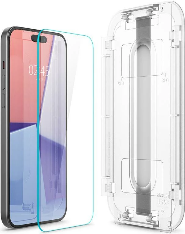 Xham mbrojtës Spigen Glas.tR EZ Fit për iPhone 15 Plus / 16 Plus, transparent