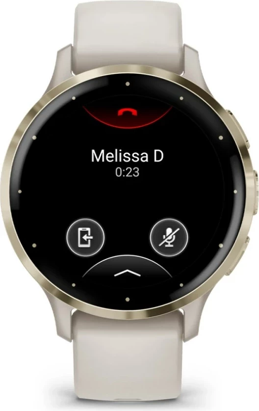 Smartwatch Garmin Venu 3S, 41 mm, AMOLED, Gold, Ivory