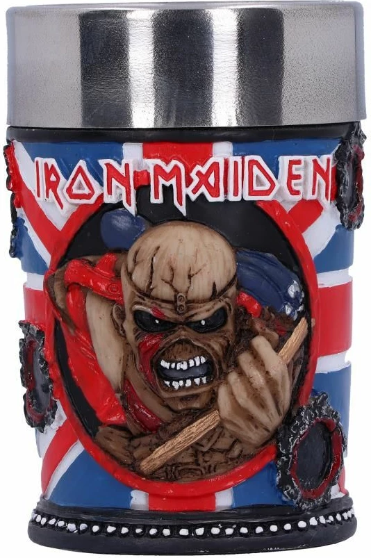 Gotë koleksionuese NEMESIS NOW Iron Maiden "The Trooper" 7 cm, me insert inox, shumëngjyrëshe