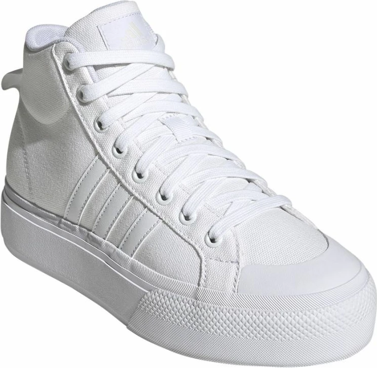 Atlete platforme adidas femra, të bardha