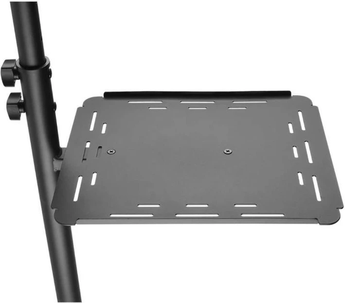 Tavolinë mobile për projektor Techly 362145, metalike, e zezë