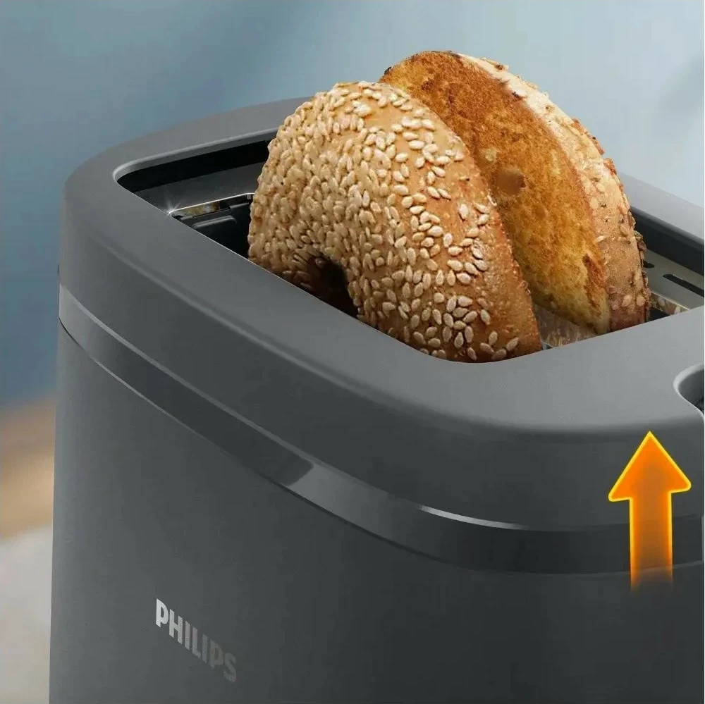 Toster Philips HD2510/90, 2 feta, gri