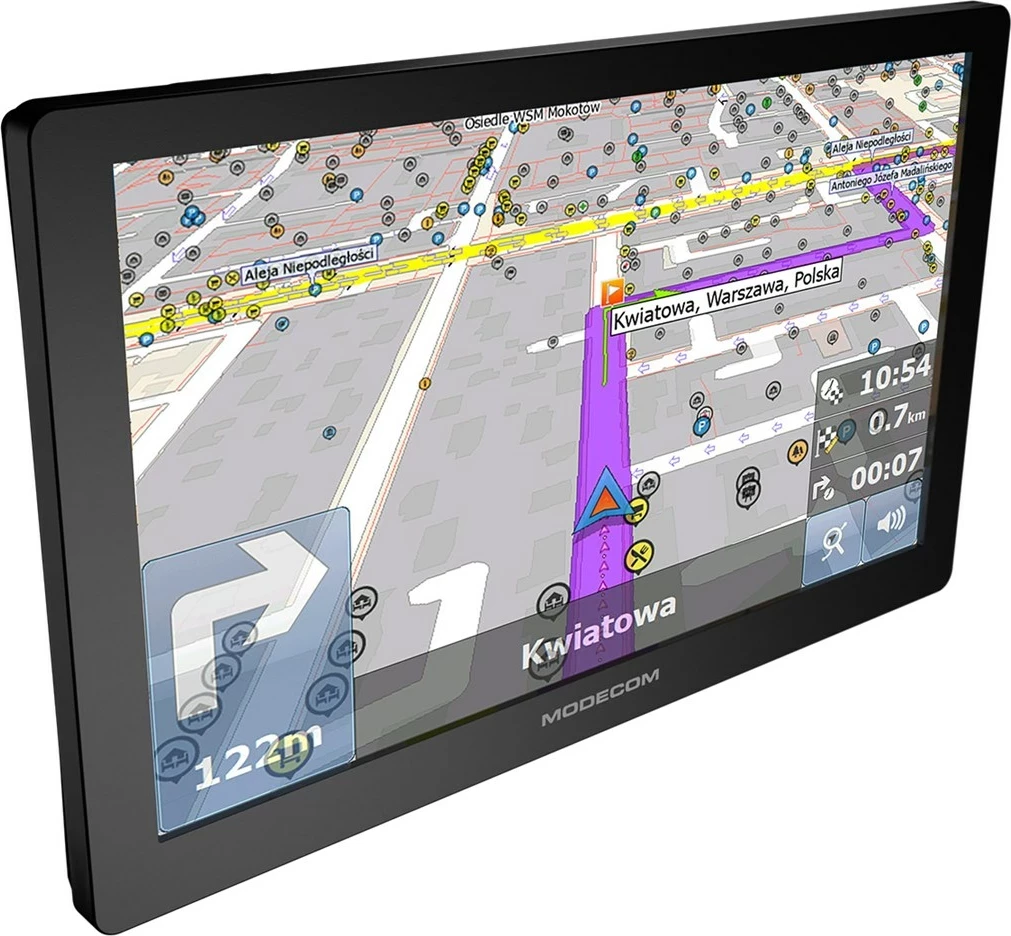Navigacion për vetura MODECOM FreeWAY CX 9.0, 8 GB, E zezë
