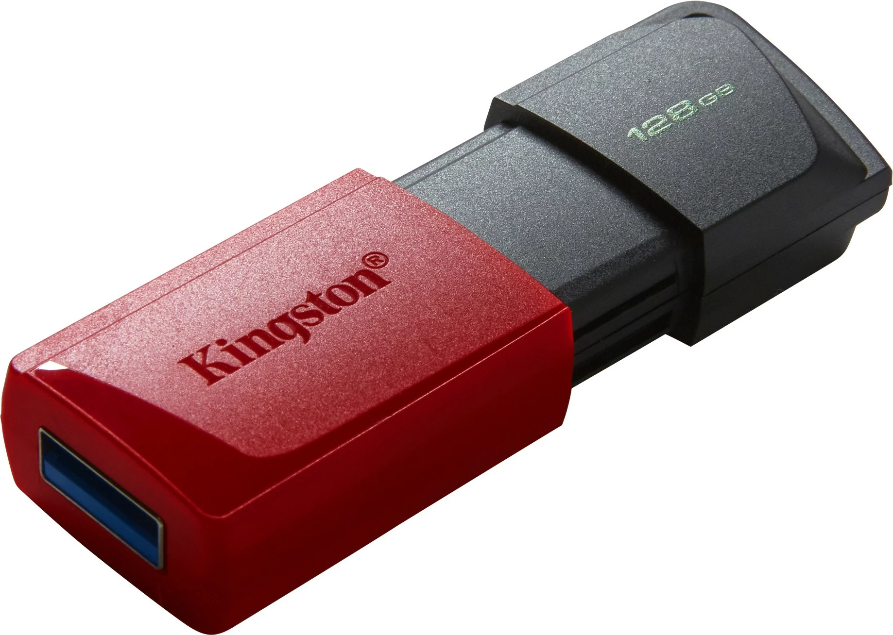 USB Kingston DataTraveler Exodia M, 128GB, USB3.2, zi + kuqe