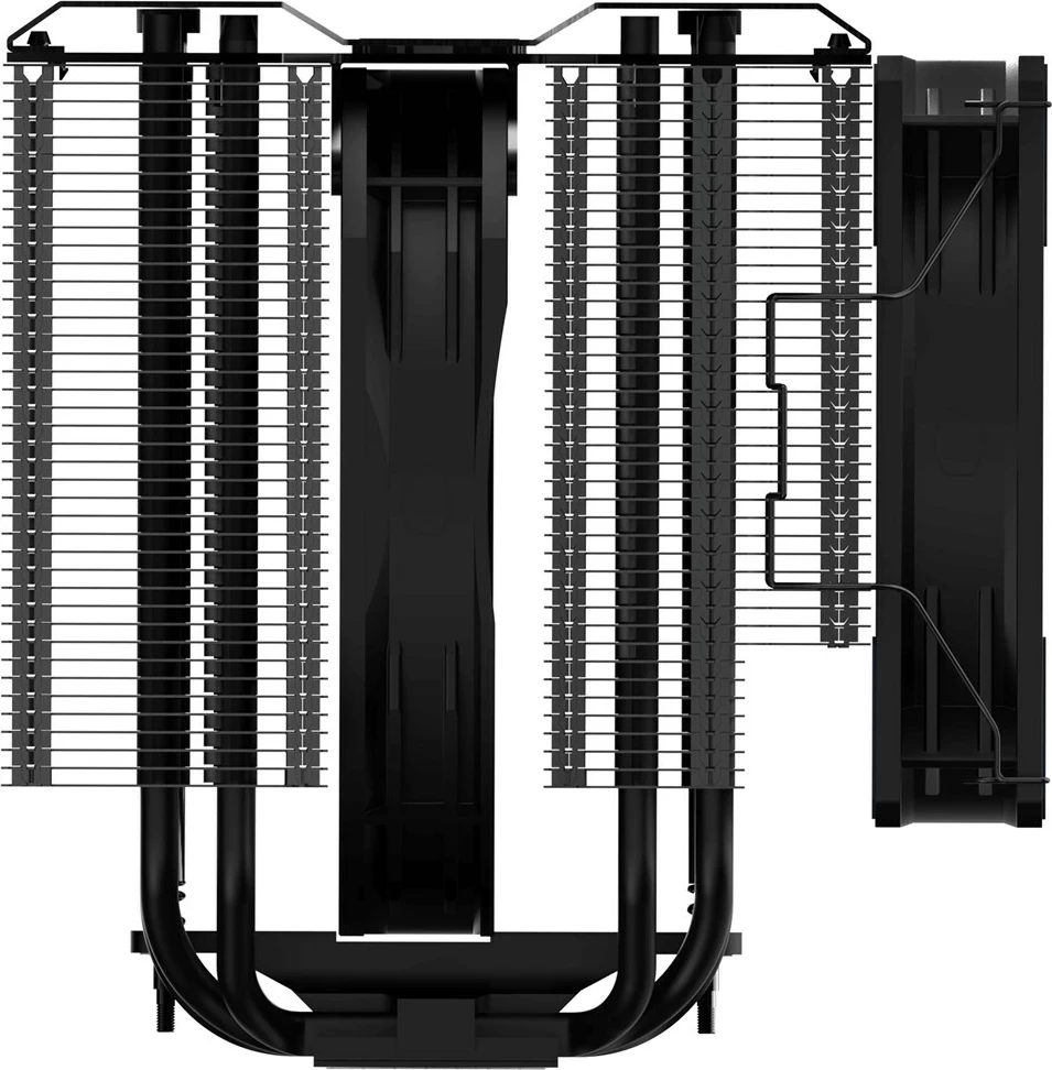 Ftohës ajri për procesor Cooler Master MasterAir MA824 Stealth, 120/135 mm, Zi