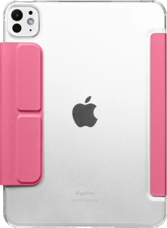 Mbështjellës LAUT Huex Folio për iPad Pro 13" M4 (2024), me mbajtëse për Apple Pencil, Rozë