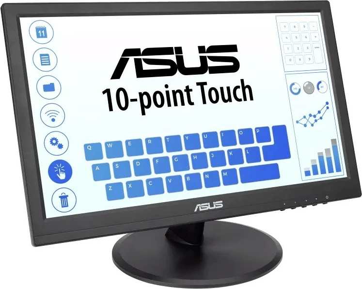 Monitor ASUS VT168HR, 15.6", LED, Touchscreen, i zi