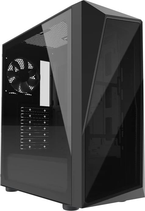 Kasë Cooler Master CMP 520L, CP520-KGNN-S03, me xham të temperuar, e zezë