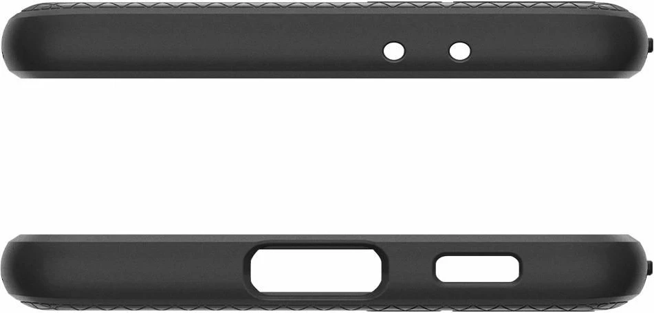 Mbështjellës Spigen Liquid Air për Samsung Galaxy S21, Mat Zi