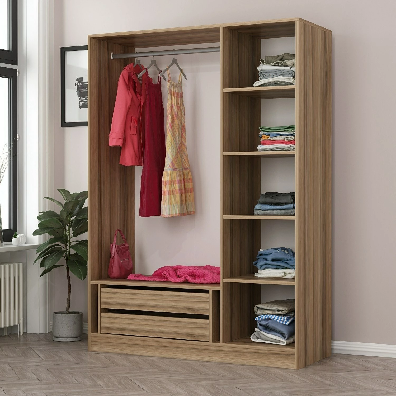 Dollap Hanah Home, Kale, antracit, 2284