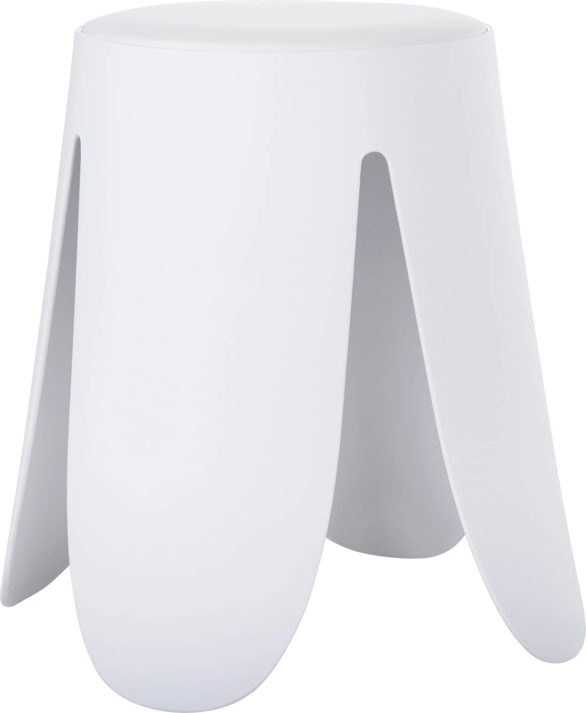 Karrige DENTY FH9619.01 polipropileni, ulëse PU, e bardhë, Φ30x45H cm