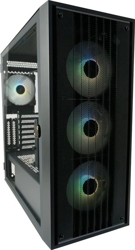 Kasë LC-Power LC-810B-ON, Midi Tower, ATX, EATX, micro ATX, Mini-ITX, e zezë
