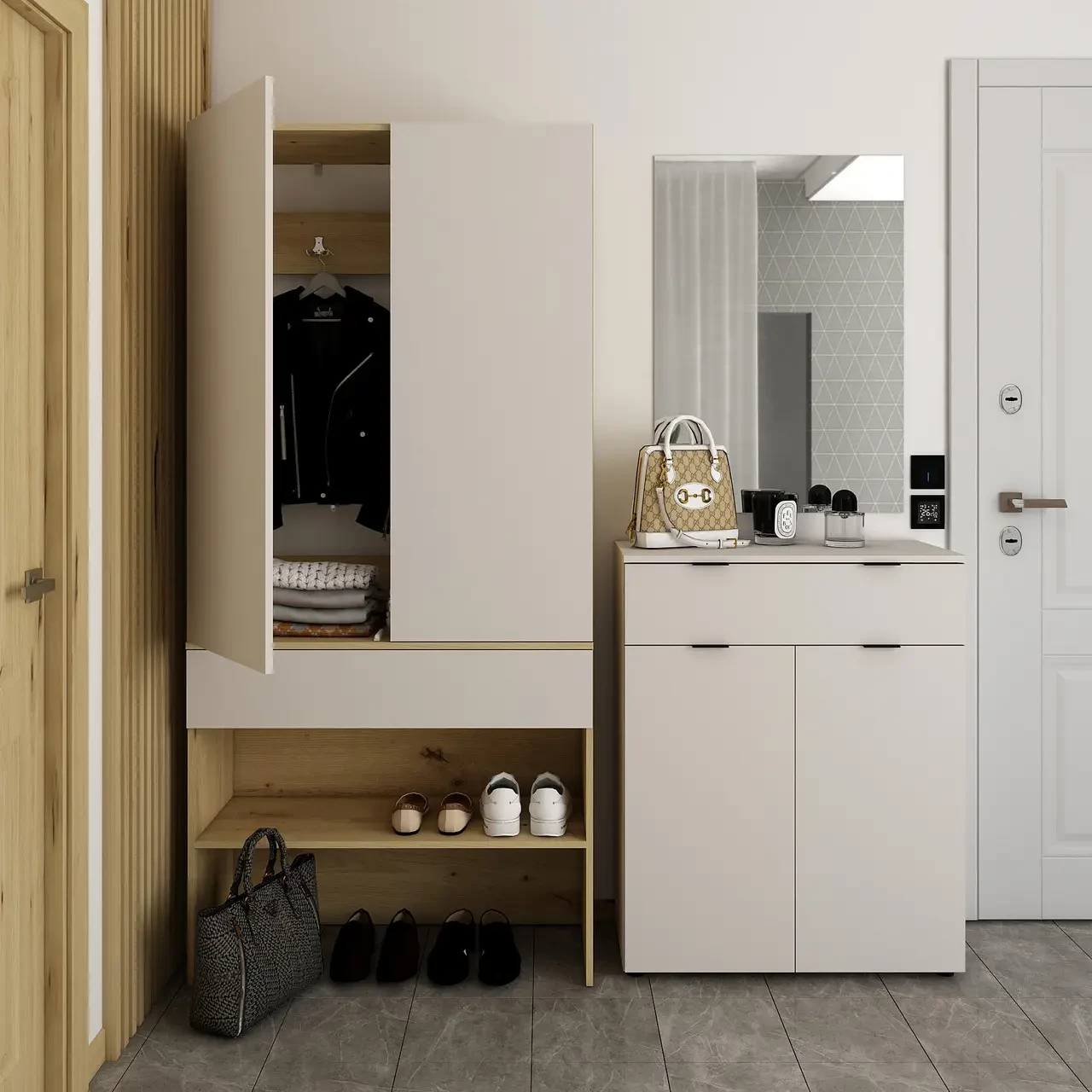 Dollap për paradhomë Cotton