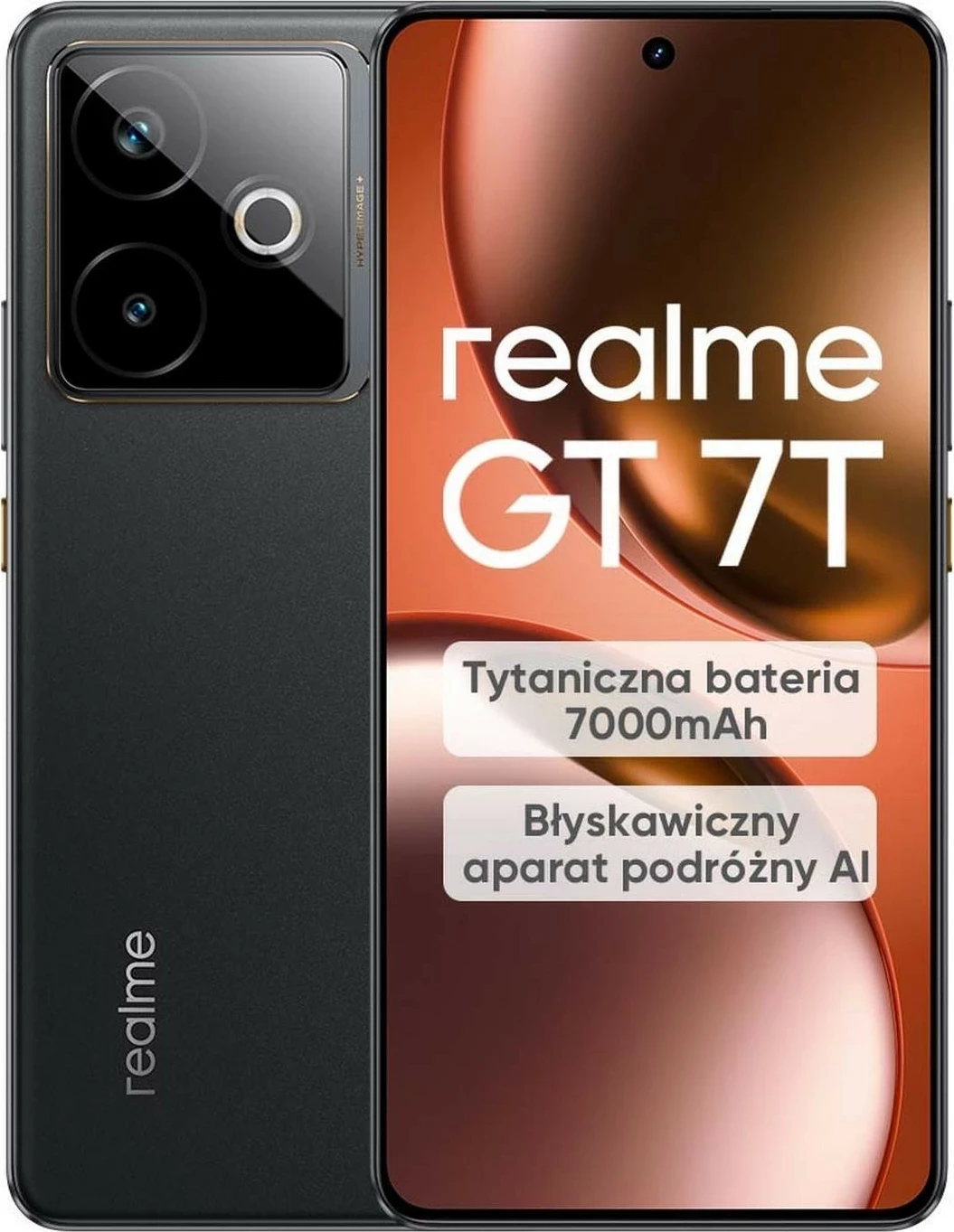 Celular Realme GT 7T 12/256GB, e zi